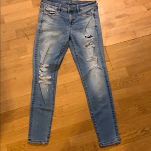 American eagle super stretch skinny jean